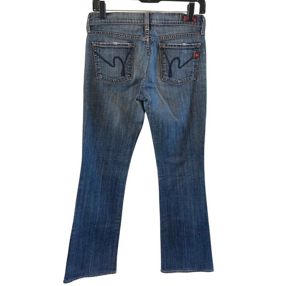 Citizens Of Humanity Jeans Womens 26 Kelly Stretch Low Waist Bootcut Blue Denim - Picture 2 of 8